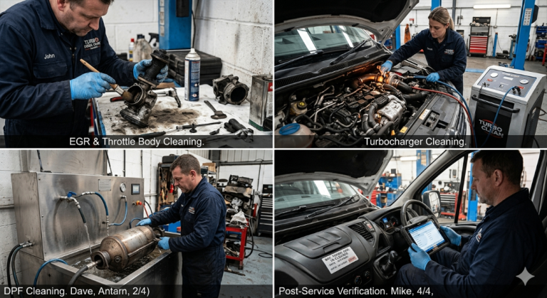 DPF, Turbo Charger, EGR, Throttle Body Clean, Repair, Replace & Regeneration