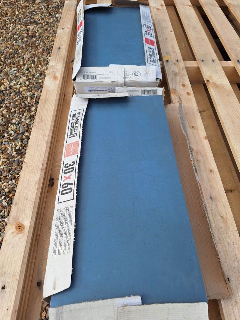 Italian Porcelain Tiles - MIRAGE Lemmy LYO7 Indio (Blue colour) - 30x60