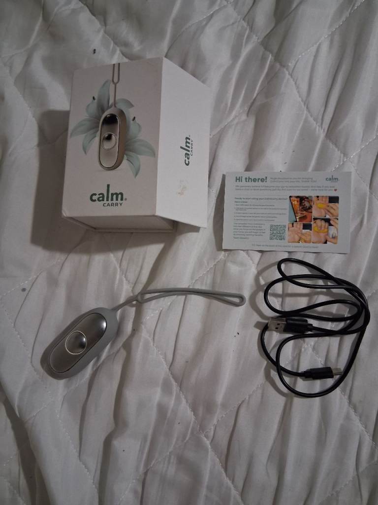 Calm Massager – Silver, As Good As New