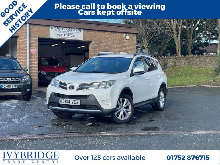 2014 14 TOYOTA RAV4 2.2 D-4D INVINCIBLE SUV 5DR DIESEL MANUAL 4WD EURO 5 (150 PS