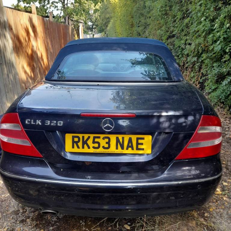 Mercedes-Benz, CLK, Convertible, 2003, Semi-Auto, 3199 (cc), 2 doors -  Smooth Drive, MOT Feb 2027