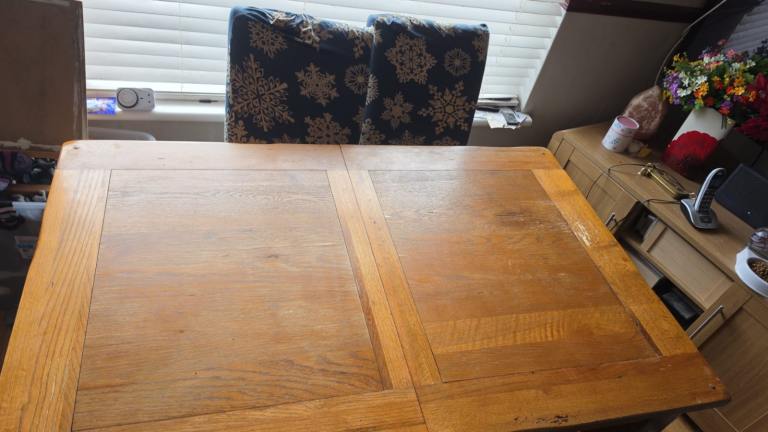 Solid dining table for sale (no chairs)