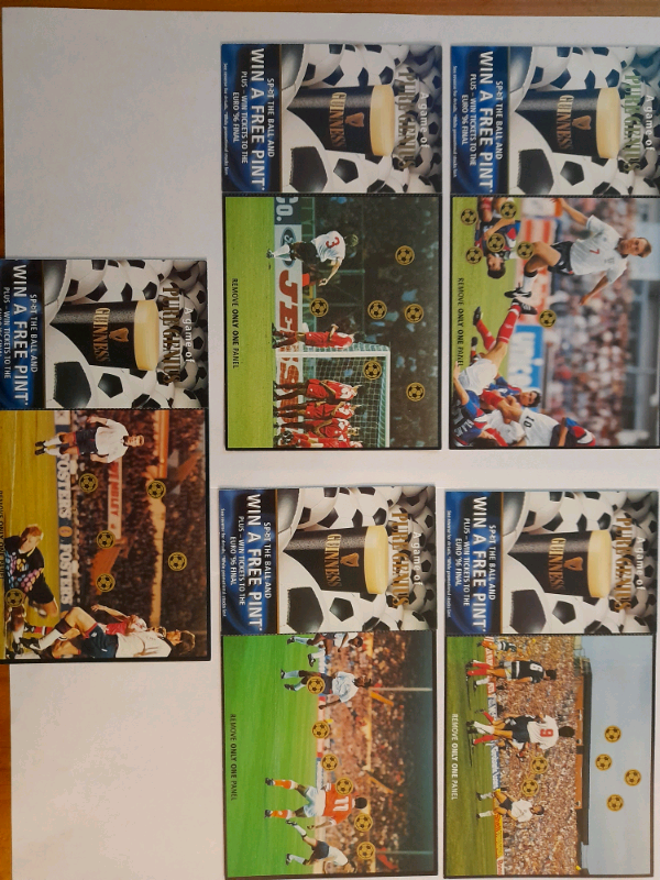 image for GUINNESS EURO 96 England Scratchcards