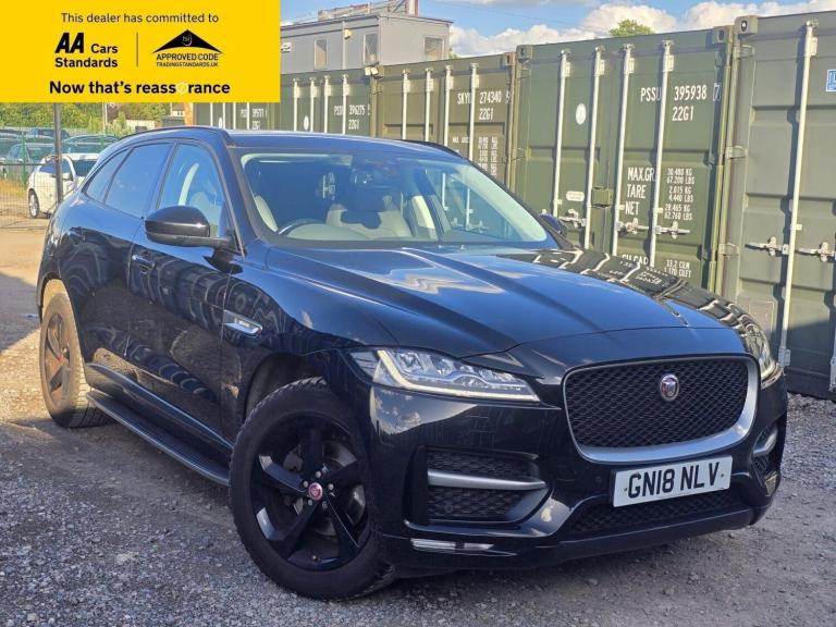 2018 Jaguar F-Pace 2.0 D180 R-Sport SUV 5dr Diesel Auto AWD Euro 6 (s/s) (180 ps) SUV Diesel Auto...