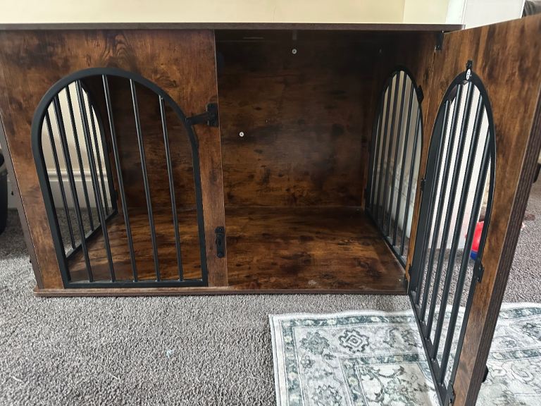 Wooden Dog Crate, Furniture Dog Crate
