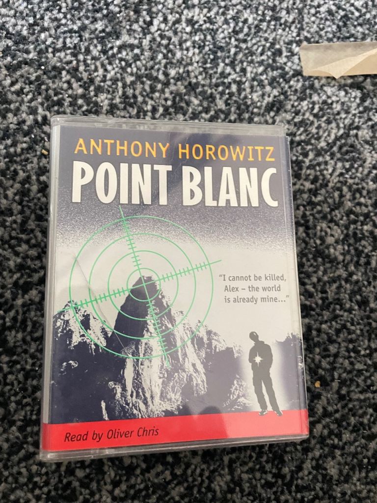 Anthony Horowitz Alex Rider Audiobooks Cassette Tapes