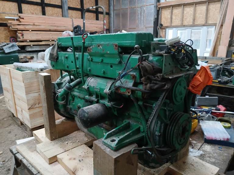 Volvo Penta AQD40A Marine Diesel Engines (pair)