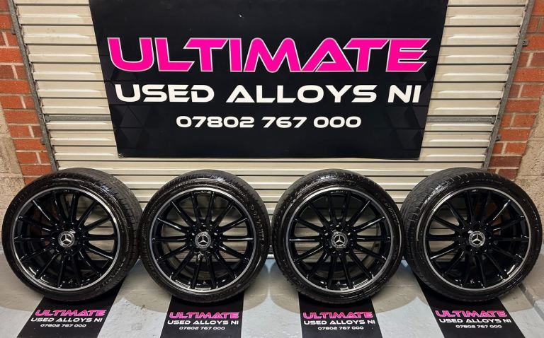 Mercedes A-Class / CLA Black edition AMG Alloy’s (Genuine) 