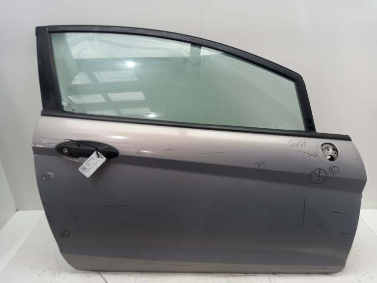 Ford Fiesta Right Front Door O/S 2008-2013 Dark Micastone Unknown Van