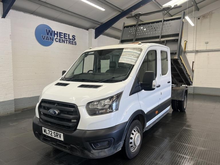 2022 Ford Transit 2.0 350 EcoBlue HD Leader Double Cab Tipper 4dr Diesel Manual RWD L4 Euro 6 Tip...