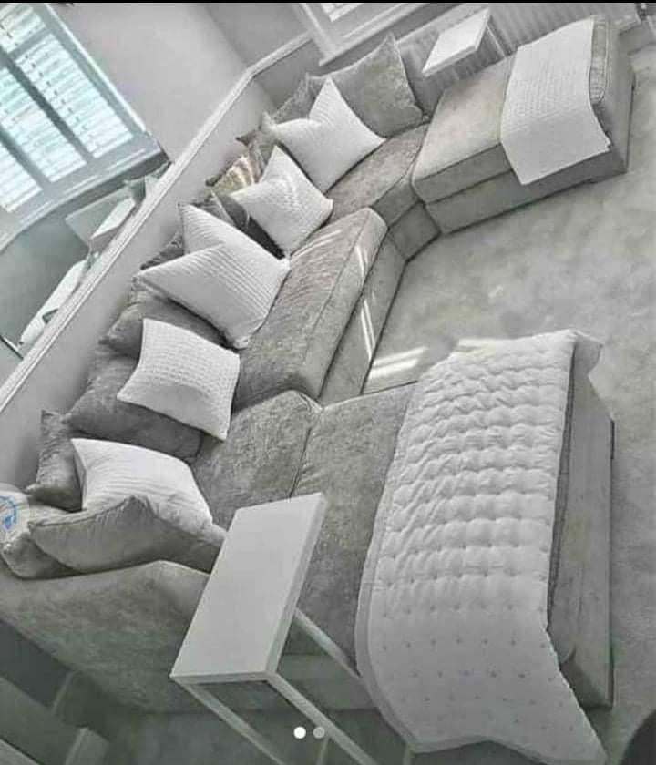 Bishop U Shape Scatter Back Cushion Corner Sofa for Sale