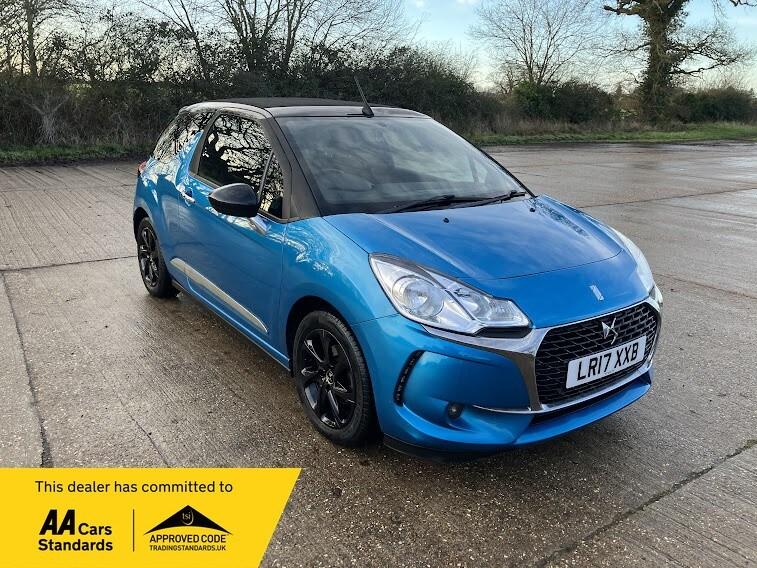 2017 Citroen DS3 Convertible 1.2 PureTech Elegance 