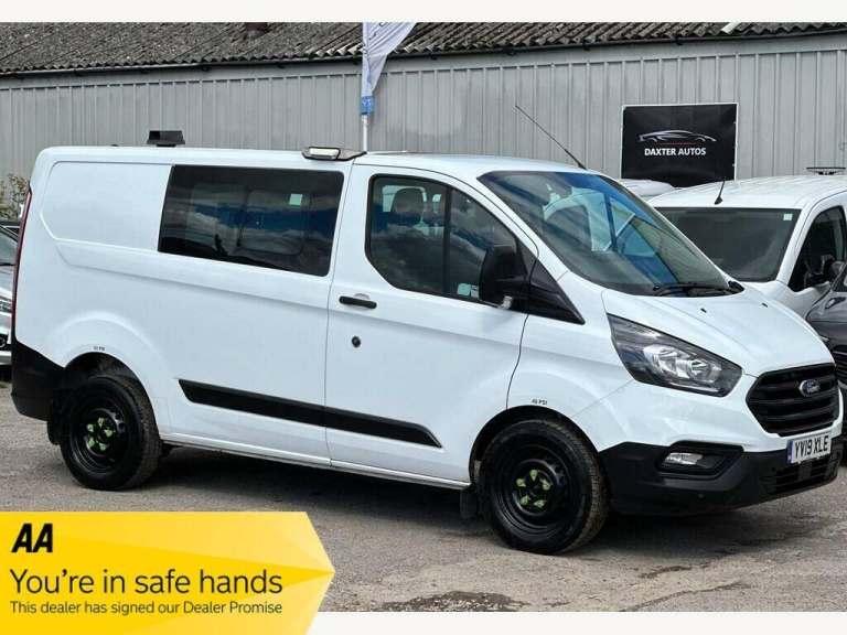2019 Ford Transit Custom 2.0 320 EcoBlue Crew Van L1 H1 Euro 6 5dr (6 Seat) PANEL VAN Diesel Manual