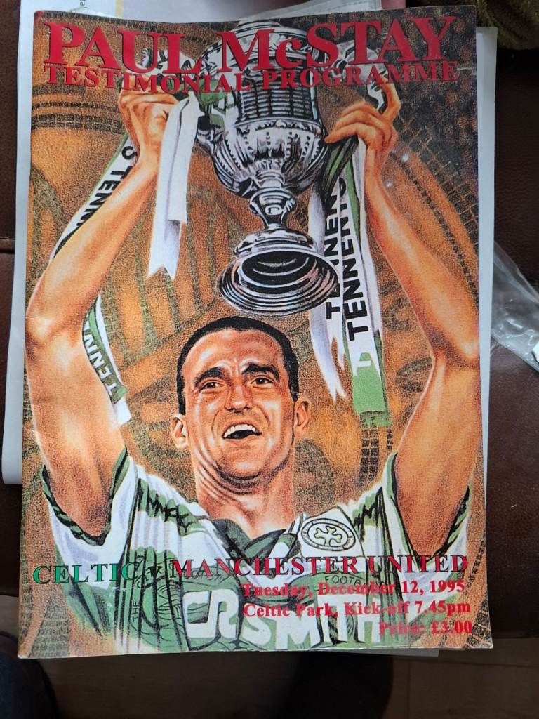 Celtic fc programme 