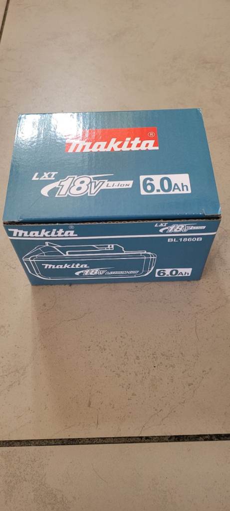 Makita LXT 18V 6.0Ah Battery - Brand New