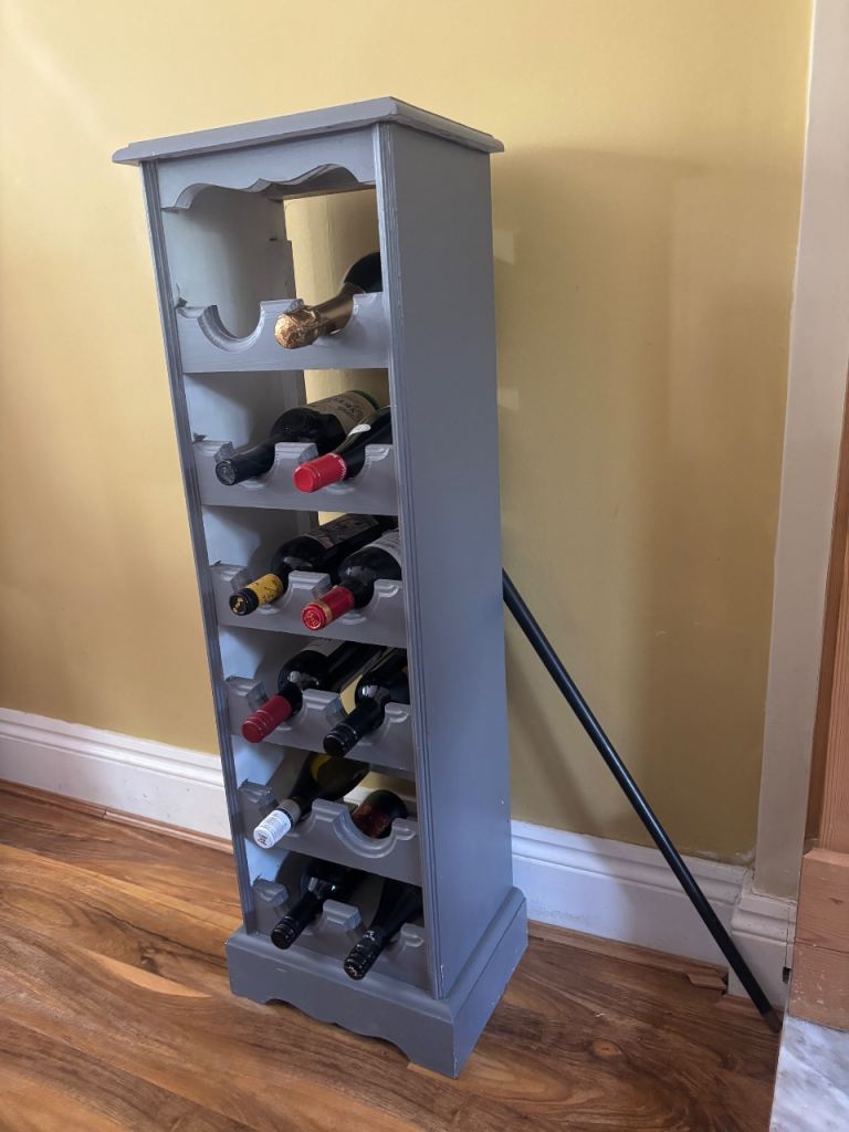 Wooden wine rack 