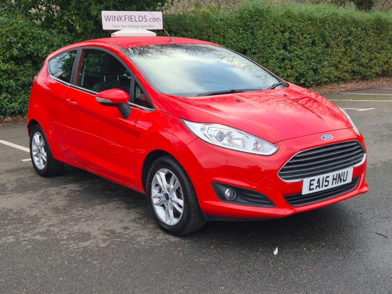 2015 Ford Fiesta 1.25 Zetec Hatchback 3dr Petrol Manual Euro 6 (82 ps) Petrol