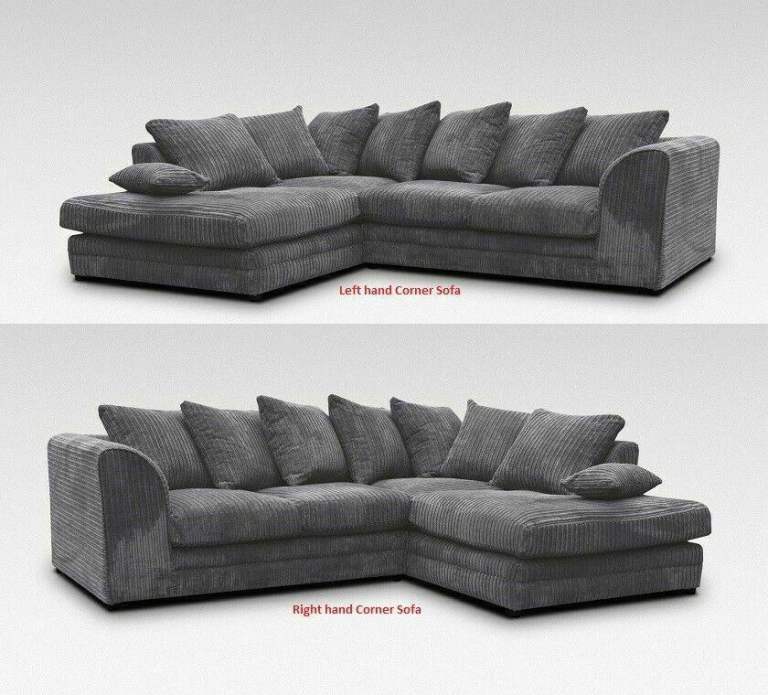 Mary Christmas Offer || Dylan L-shape Jumbo Cord Corner sofa || Free Delivery