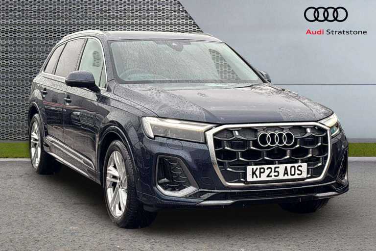 2025 Audi Q7 50 TDI Quattro S Line 5dr Tiptronic SUV Diesel Automatic