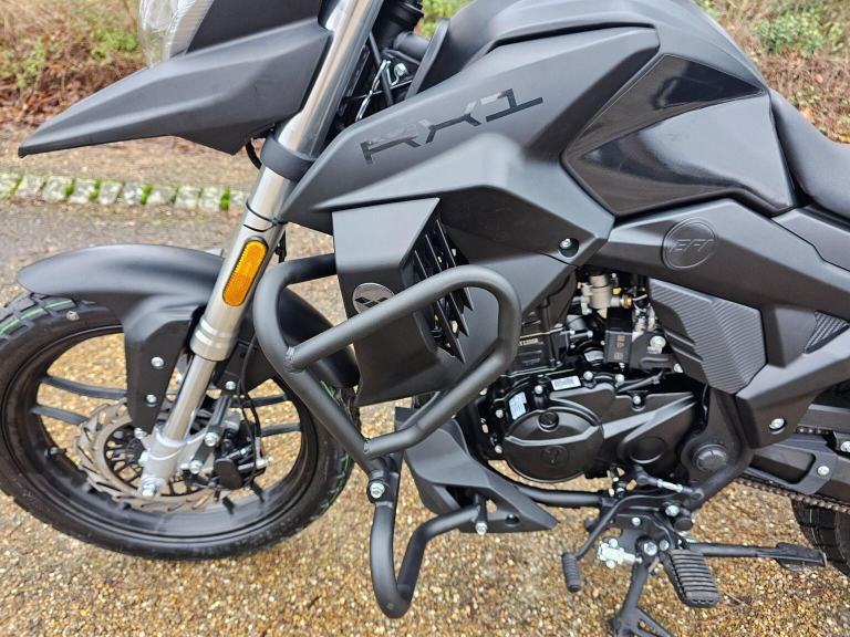 LEXMOTO RX1 125  2025 Petrol Manual in Black