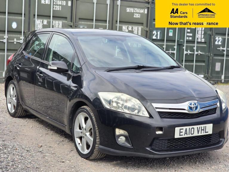 2010 Toyota Auris 1.8 VVT-h T Spirit Hatchback 5dr Petrol Hybrid CVT Euro 5 (s/s) (136 ps) Hatchb...