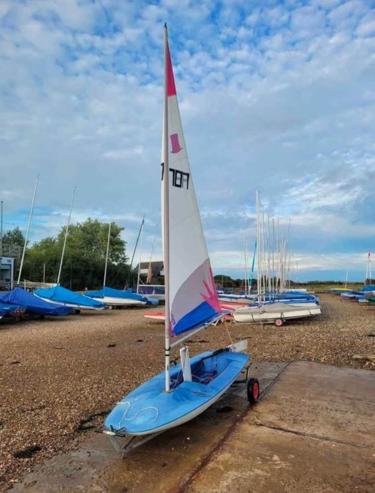 Topper sailing dinghy 