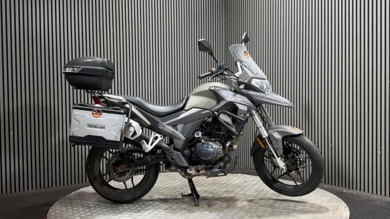 Sinnis Terrain [Phone number removed]K RUNNING ADVENTURE BIKE PROJECT BIKE 125CC