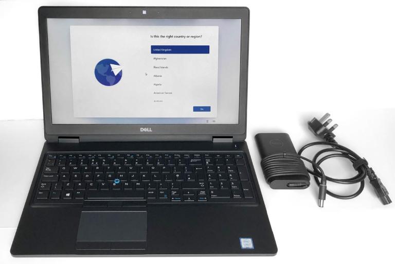 Dell Latitude 5591, i7-8850H, 8GB RAM, 256 GB SSD disk