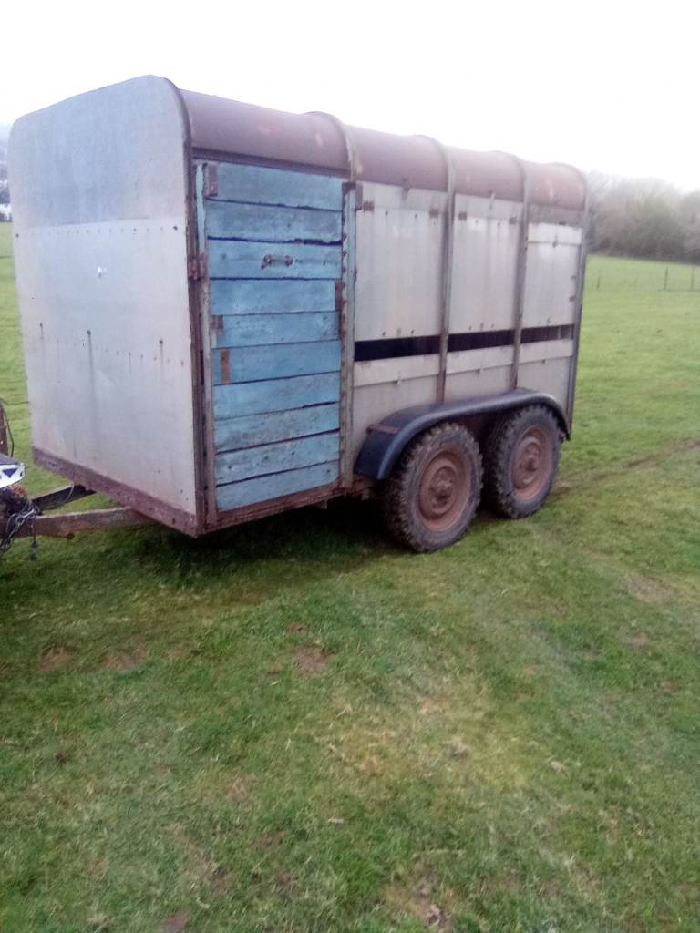 Twin deck 🐑 sheep trailer 