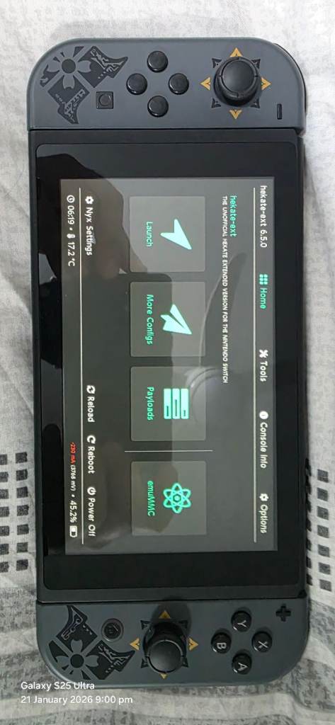 Unpatched Nintendo Switch 128gb Sd