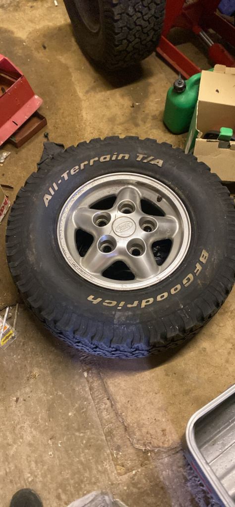 image for Set of four Land Rover tyres