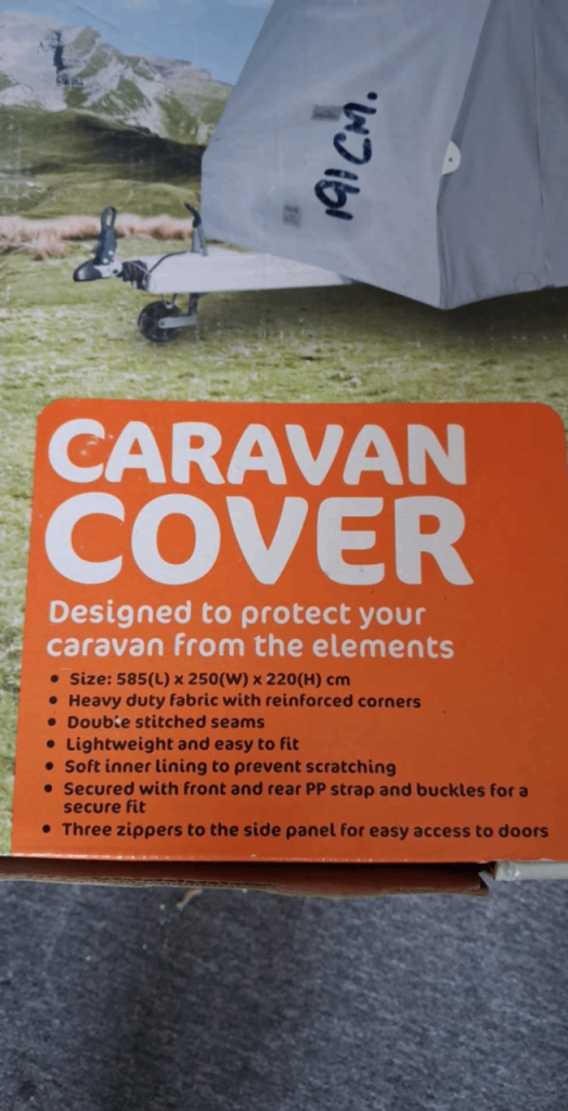 Carvan cover 