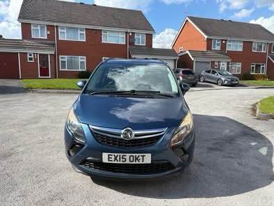 2015 FACELIFT VAUXHALL ZAFIRA TOURER ECO 1.6 CDTI 136 BHP 7 SEATER MPV EURO 5B ULEZ £20 YEARS TAX