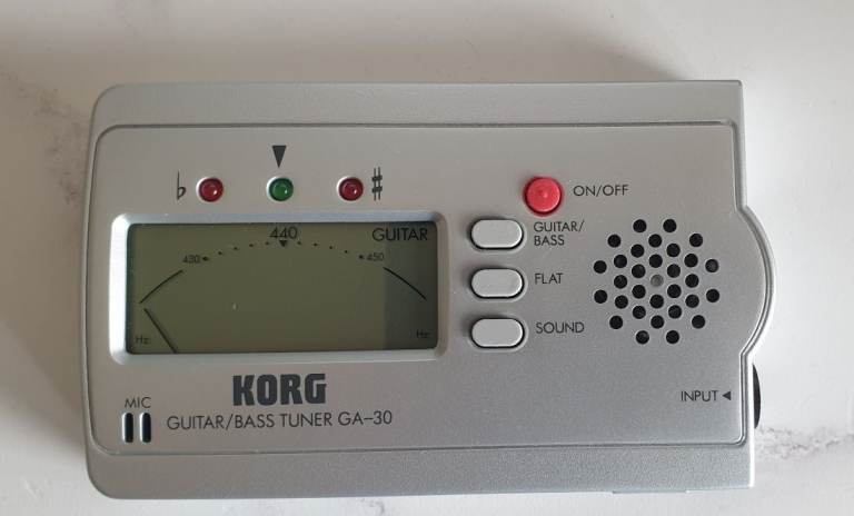 Korg tuner for Guitar/Bass 