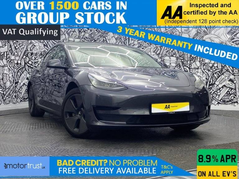 2021 Tesla Model 3 (Dual Motor) Long Range Saloon 4dr Electric Auto 4WDE (346 ps) Saloon ELECTRIC...