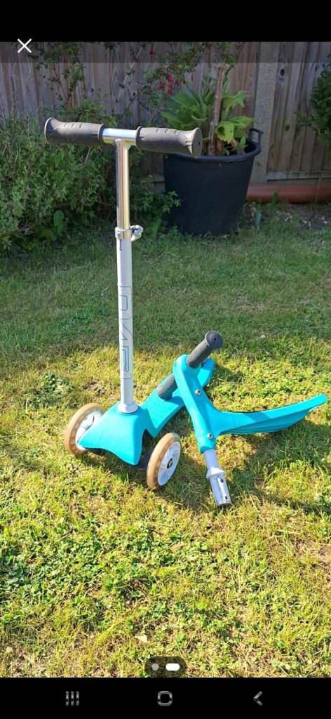 Kids scooter with/without seat
