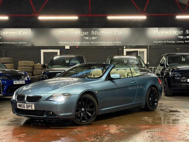 2006 BMW 6 Series 630i Sport 2dr Auto CONVERTIBLE PETROL Automatic