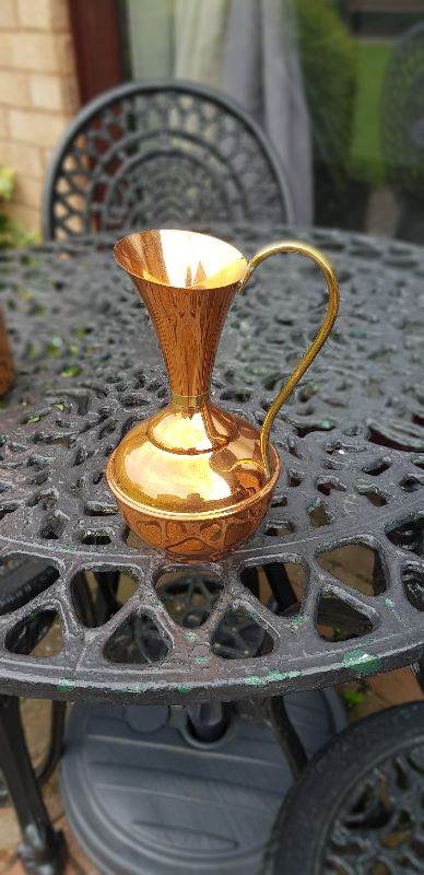 Vintage style Copper Jug or Vase