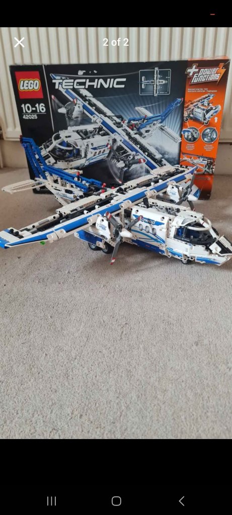 LEGO Technic Cargo plane and hellicopter