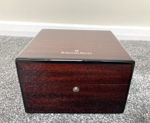 Genuine Audemars Piguet Royal Oak Vintage Wooden Mahogany Watch