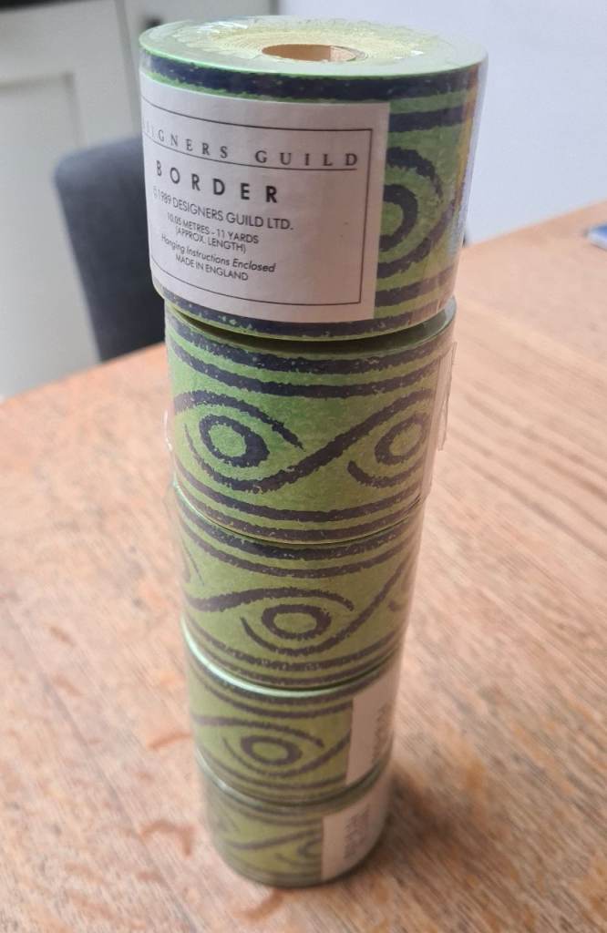 Designers Guild Wallpaper border Vintage 5 ROLLS NEW SEALED
