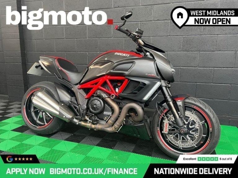 2012 12 DUCATI DIAVEL 1198 CARBON FINANCE SPECIALISTS APPLY NOW