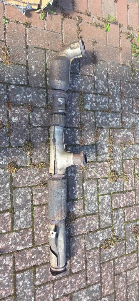 Front exhaust for mitsubushi 3000GT