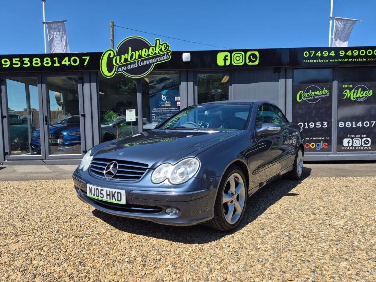 2005 Mercedes-Benz CLK 200K Avantgarde 2dr Tip Auto CONVERTIBLE Petrol Automatic