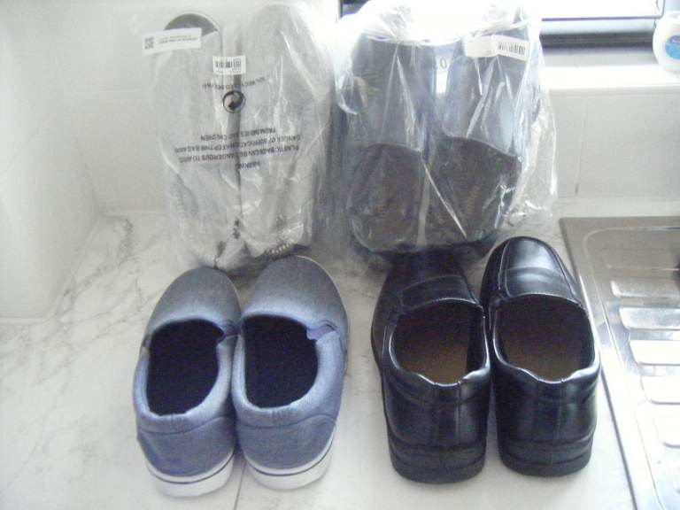 Size 11 standard fit men's shoes as new (plus used if req)- Red Fish Deck Shoes and Hobos dress shoe