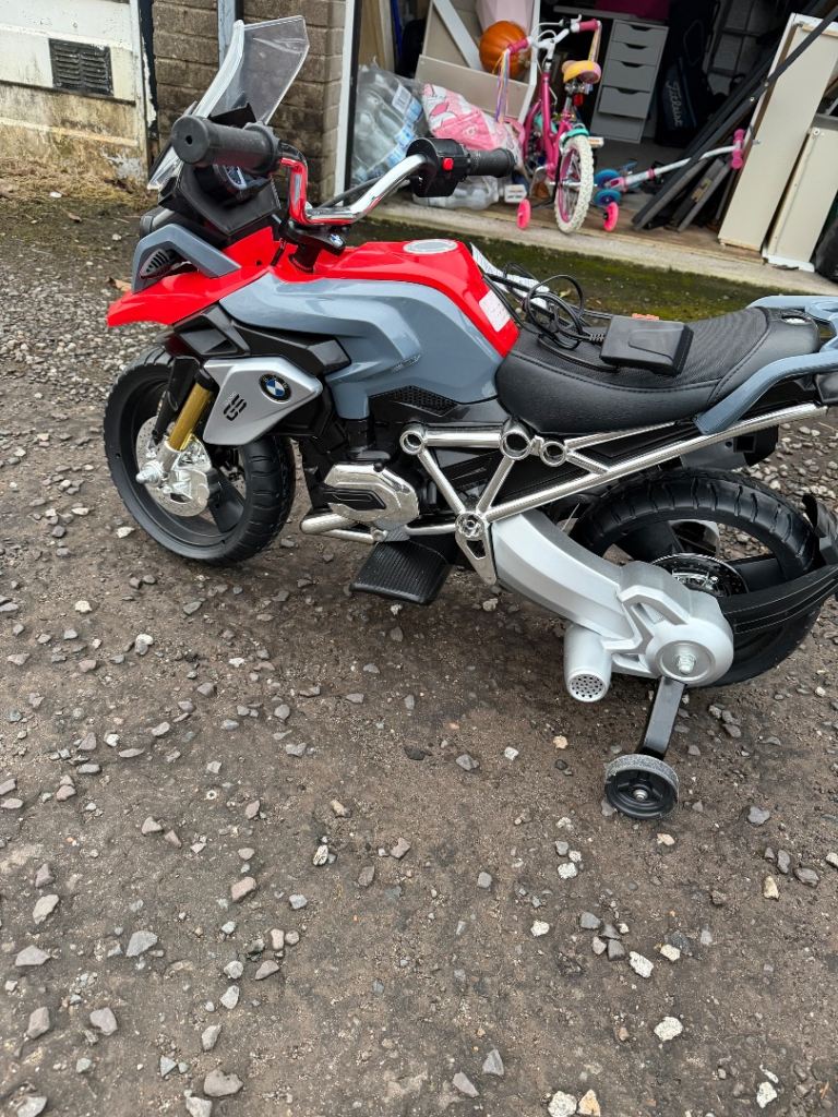 BMW electric ride on motorbike toy