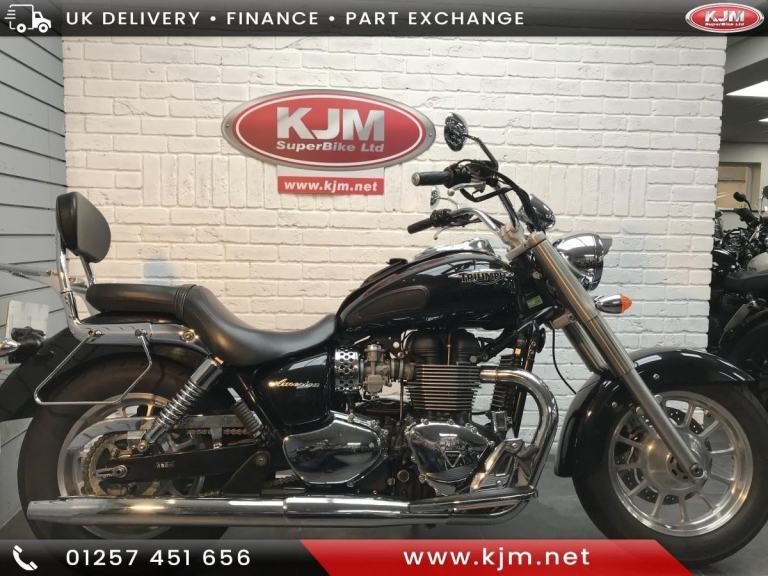 TRIUMPH BONNEVILLE AMERICA, 2014/14, JUST 12,421 MILES WITH EXTRAS