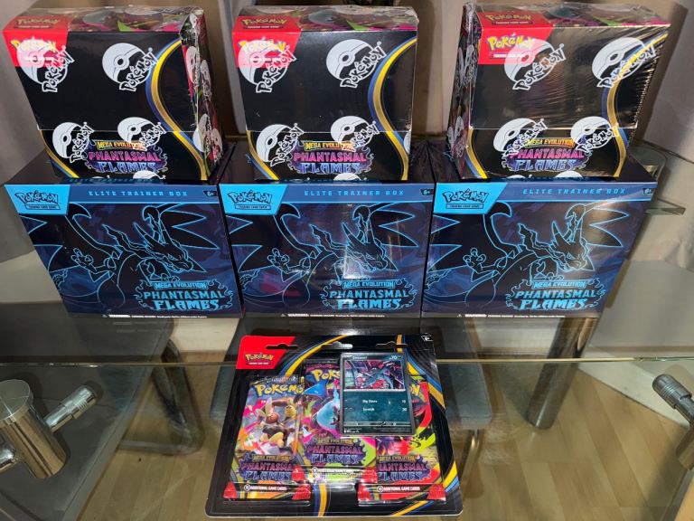 image for POKÉMON PHANTASMAL FLAMES BOOSTER BOOSTER BOXES AND ETB’s AVAILABLE