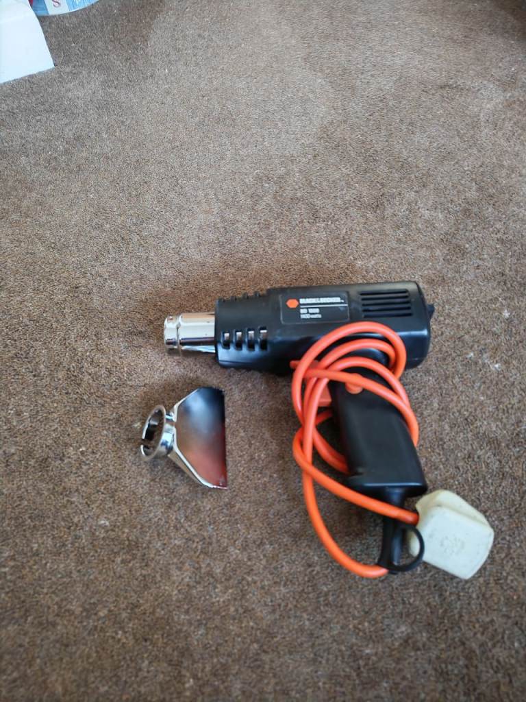 Black & Decker KD1600 Heat Gun – Good Condition, £9.00 for Sale in ...