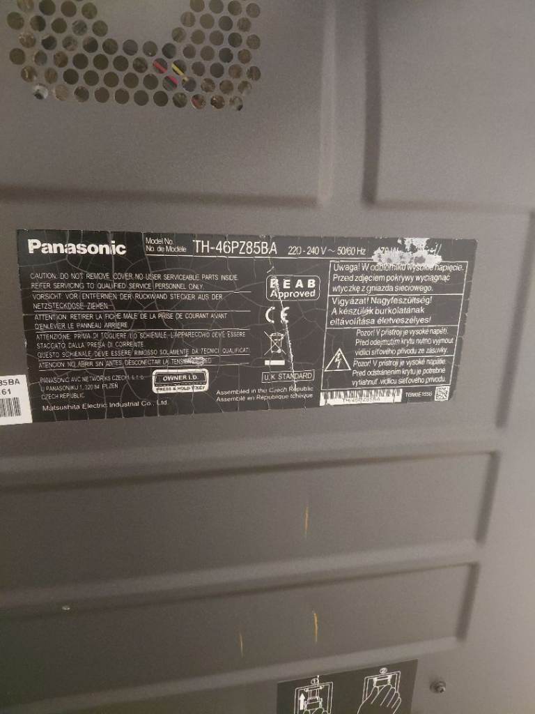 Panasonic TV Good Condition with fire stick amazon 